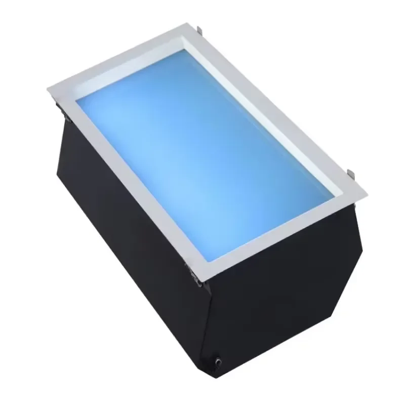 2026 Hot Sale LED Skylight Light for Smart Home Blue Transparent Artificial Sky Ceiling Light - view 6