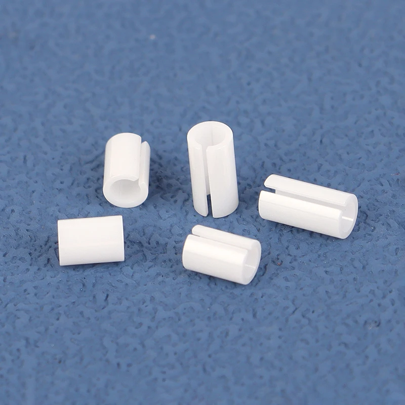 10 Uds. Adaptador de conector de fibra óptica de 5MM/7MM accesorios de casquillos de cabeza de Metal