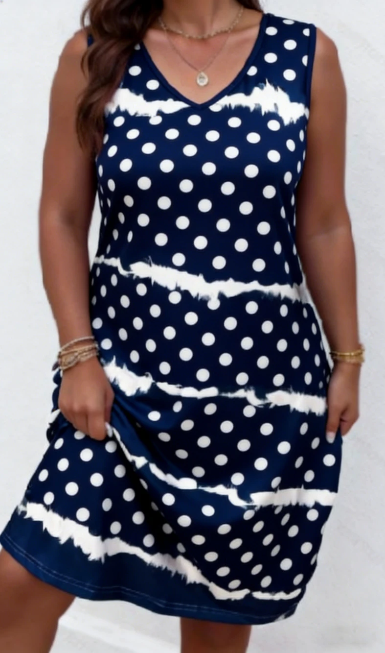 

Summer Women's Dresses Vintage Floral Print Sleeveless Fashion Loose Midi Skirt Lady Oversized Vacation Dress Elegant Bohemia