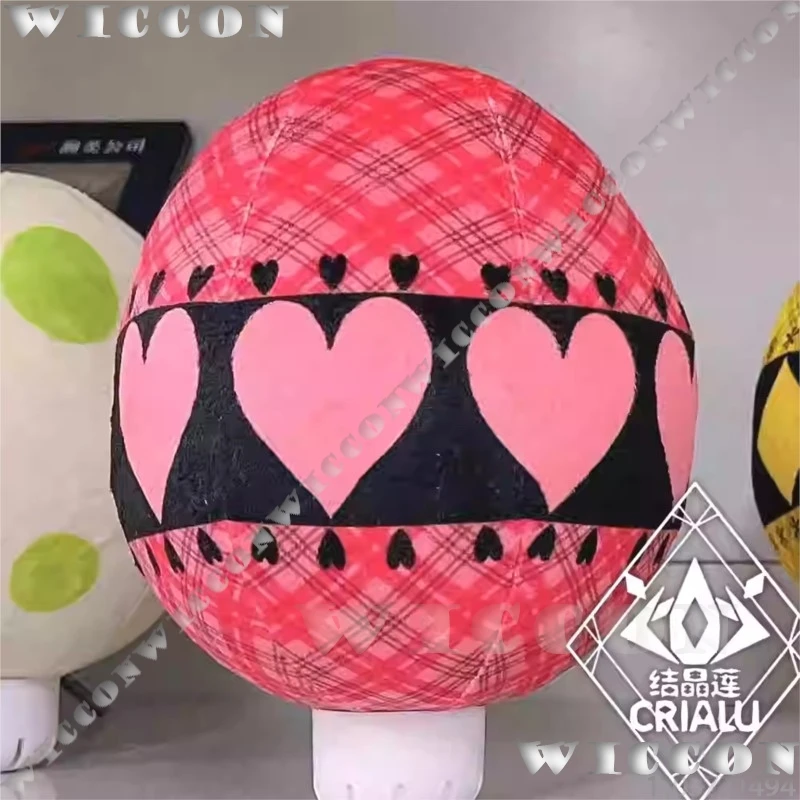 Egg Hinamori Amu Anime Shugo Chara Cosplay Prop Ran Miki Su Dia Egg Size 15CM Women Girl Cute Gift Holloween Roleplay Customized