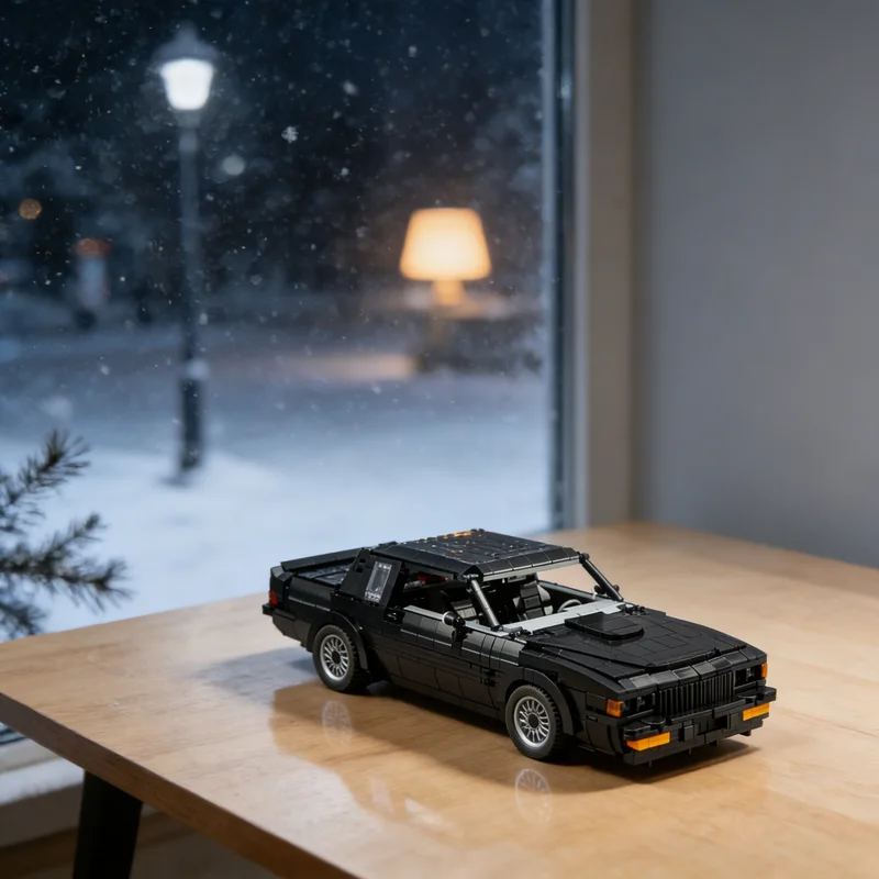 

1404pcs MOC Buick Grand National Experimental GNX Cars Model Building Blocks Construction Toys Christmas Gifts Brick Kids Idea