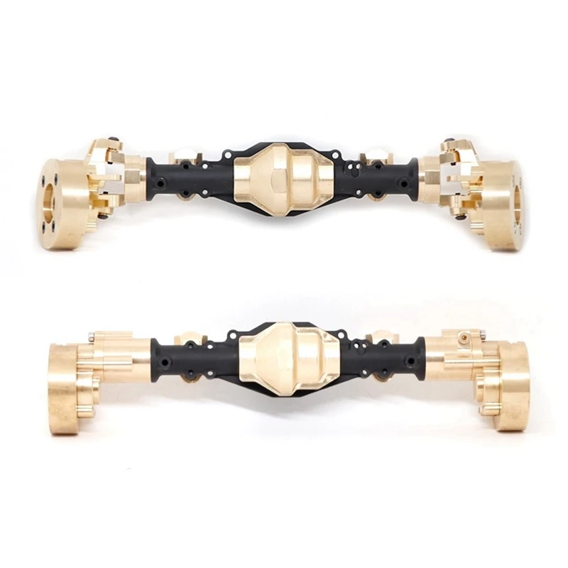 

For Yikong YK4082 YK4083 Absima Yucatan CR1.8 Brass Front And Rear Portal Axle Housing 1/8 RC Crawler Car Upgrade Parts