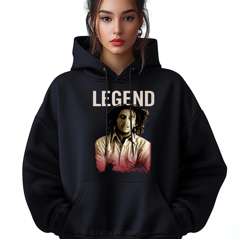 

Latest Mens Hoodies Bob Marley Legend Graphic Hoodies Street Long Sleeve Geek Sweatshirts Round Neck Printed Clothes