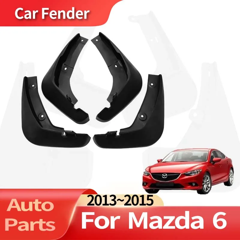 

Auto Accessories For Mazda 6 Atenza 2013~2015 Lining Car Fender Anti-sand Splash Mud Guard Skin Punch-free Installation Car Tool