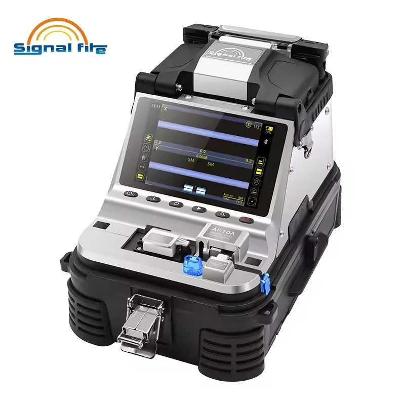 singalfire ai 10a splicing ai-10a optical fiber fusion splicer for fttx fusionadora ai-10a signal fire