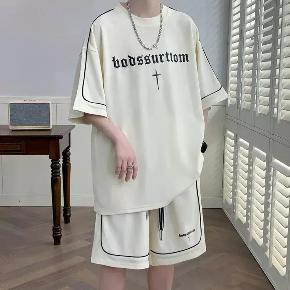 

Casual Holiday Casual Shorts Suit Fashion Men Outfit Vacation Ready Suit Brand New Condition Holiday Casual Look
