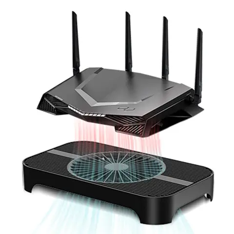 JUMPEAK 자동 5V USB 팬 쿨러 미니 PC Wifi 라우터 모뎀 TV 상자 STB 휴대용 모바일 하드 디스크 냉각 팬 패드 지원