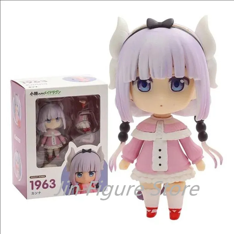 

10cm KannaKamui Miss Kobayashi's Dragon Maid Kobayashis Kanna Kamui 1963 Anime Action Figure Toys Doll Collection Christmas Gift