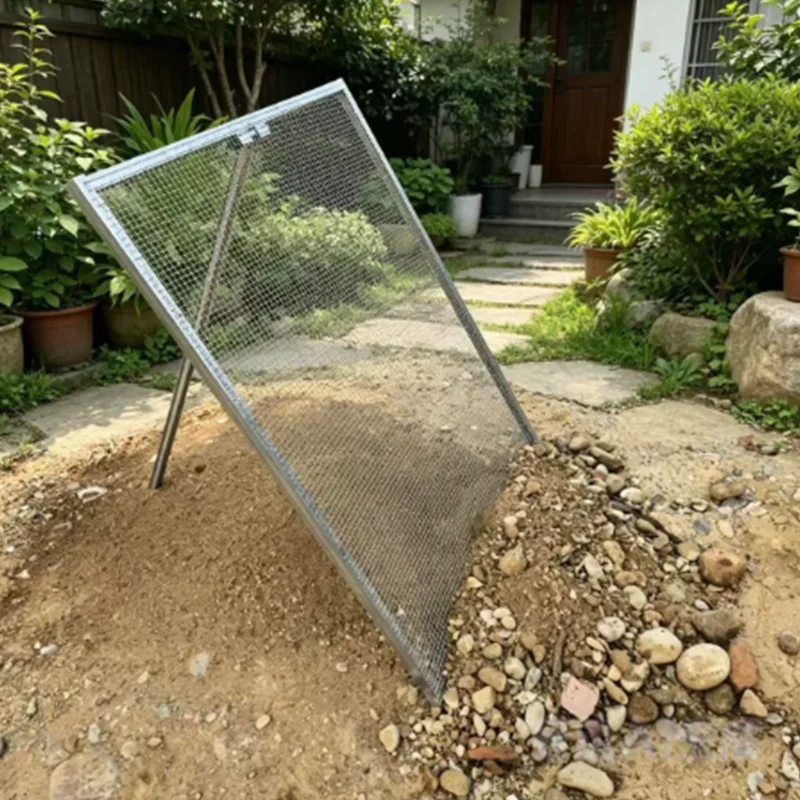 Industrial Steel Wire Mesh Sand Screening Mesh Construction Site Geotextile Screen Mesh