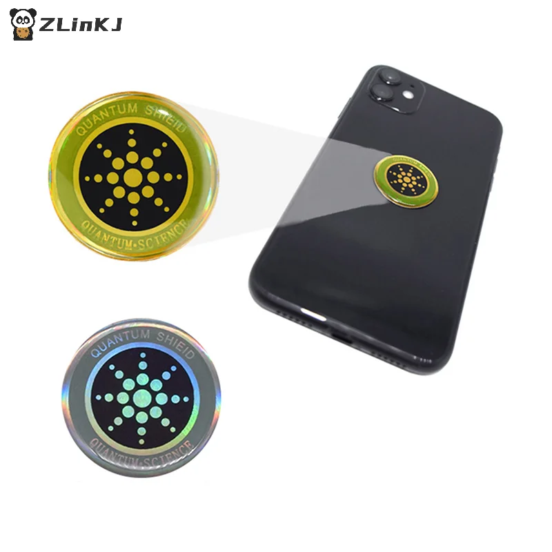 

▶Universal Anti-Radiation Stickers Mobile Phone Round Quantum Shield Sticker for PC Laptop EMF Protection Sticker
