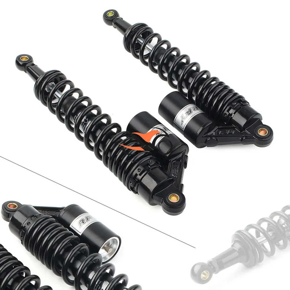 

15.75'' 400mm Motorcycle Rear Air Shock Absorbers Suspension Replacement For Honda Yamaha Universal