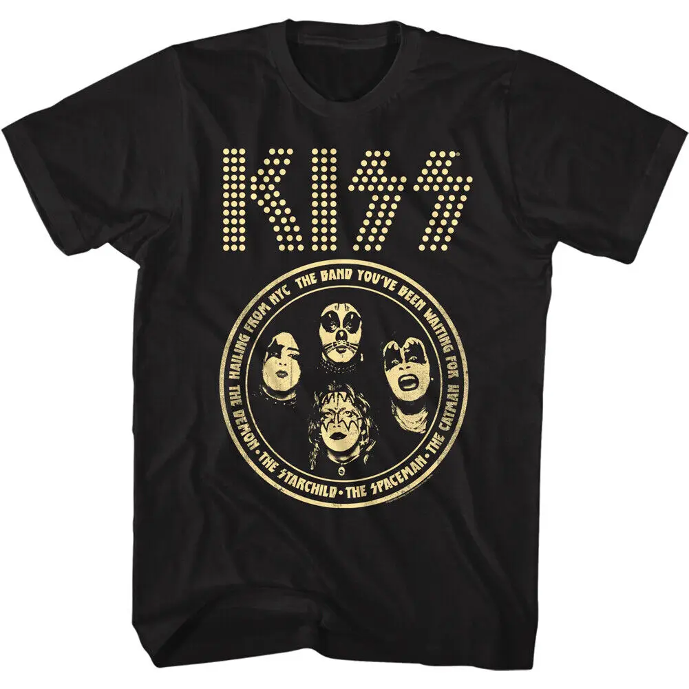 Kiss The Band You've Been Waiting For Adult T Shirt Rock Music Merch