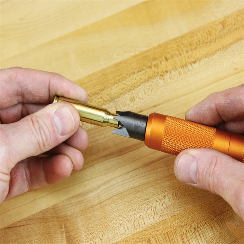 1PC Case Prep Tool For Removing Crimps Case Chamfer Deburring Tools Primer Pocket Cleaners Reamers