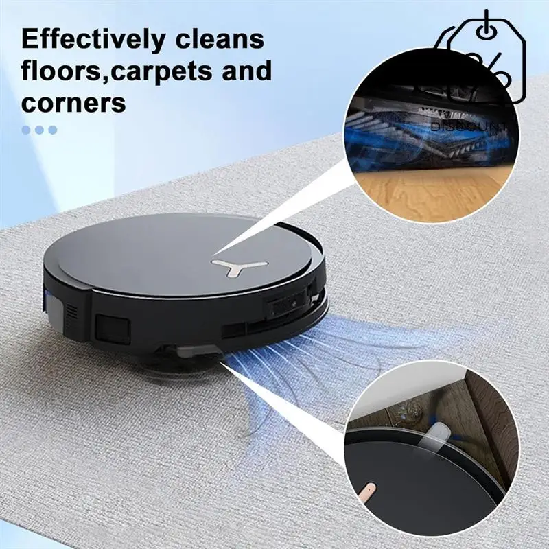 21Pcs For ECOVACS DEEBOT X8 /X8 PRO OMNI Vacuum Cleaner Accessories With Dust Bags Filters Main Side Brushes Roller Mops-Y48A