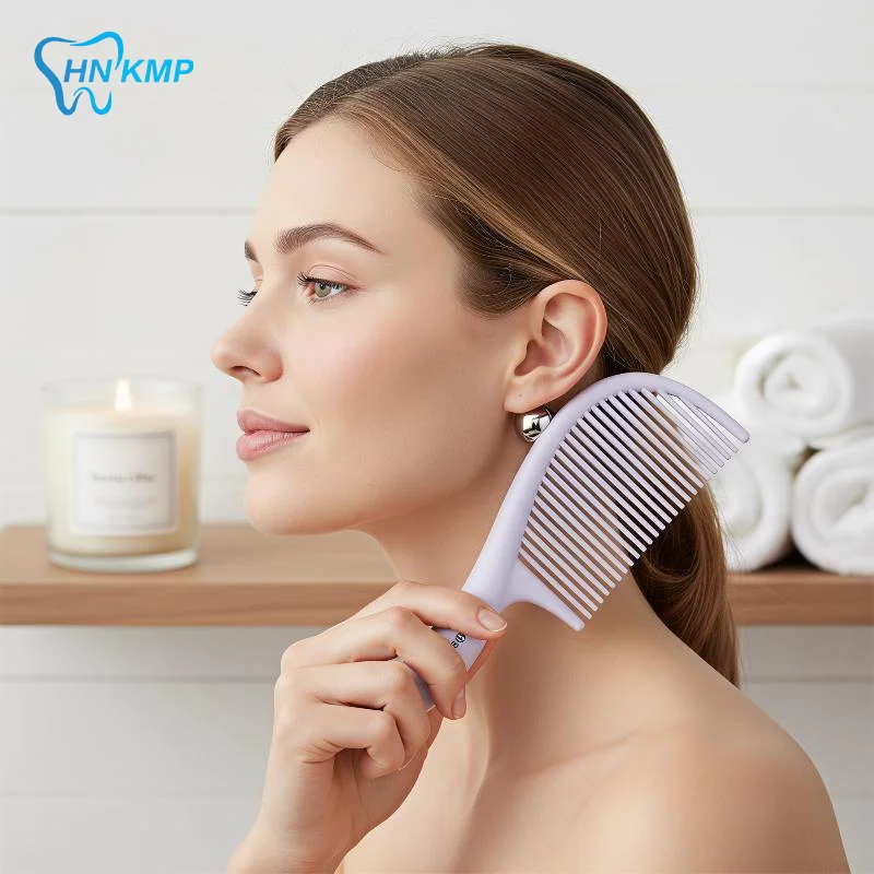 Roller Ball Scalp Massage Hair Comb Anti-static Detangling Hairbrush Gentle for Kids Hair Grooming Use