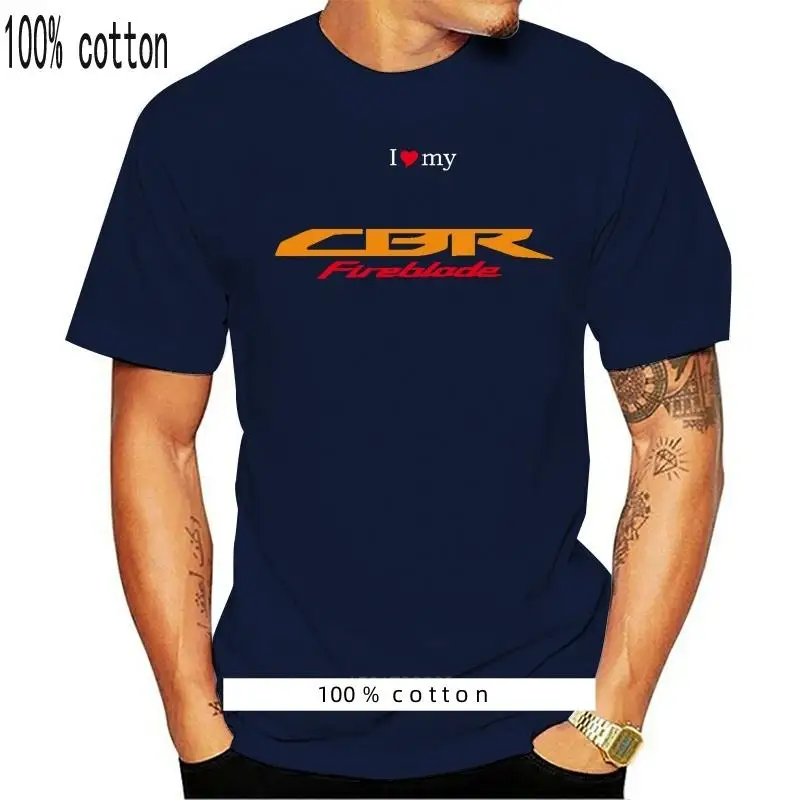 Tee Shirt Individuated Cbr 1000 Fireblade S M L Xl Xxl Mens Round Neckharajuku Streetwear Shirt Men