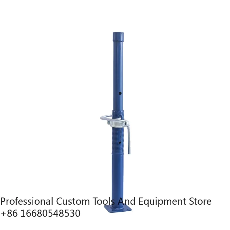 3aAdjustable Steel Base Jack Post Shores for Scaffolding Construction Galvanized Screw Jack Accessories