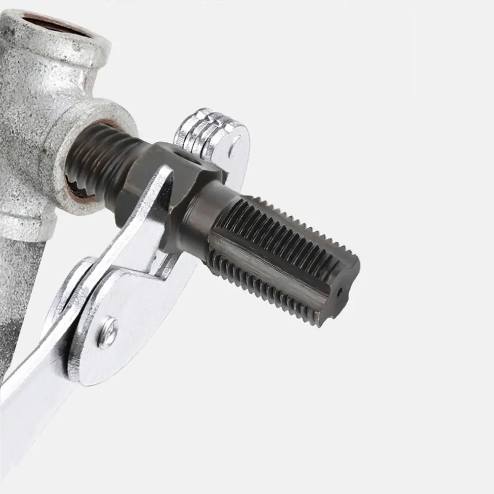 

Double Head Screw Extractor Pipe Threader 1/2 Inch 3/4 Inch Easy Out Broken Bolt Remover Reusable Dual-use