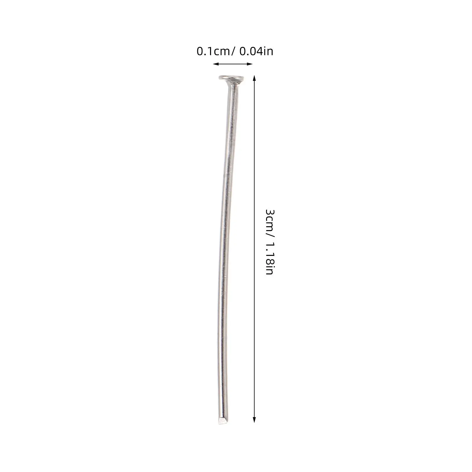 1000Pcs Crystal Chandelier Connector Clip Pins Metal Prism Holder Pins Replacement Fasten Repair Suncatcher Parts