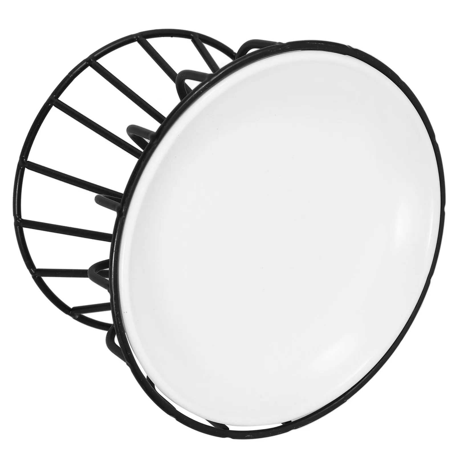 

Керамическая миска для кошек и собак на приподнятой подставке: прочная, нескользящая, с милым узором, для ежедневного использования