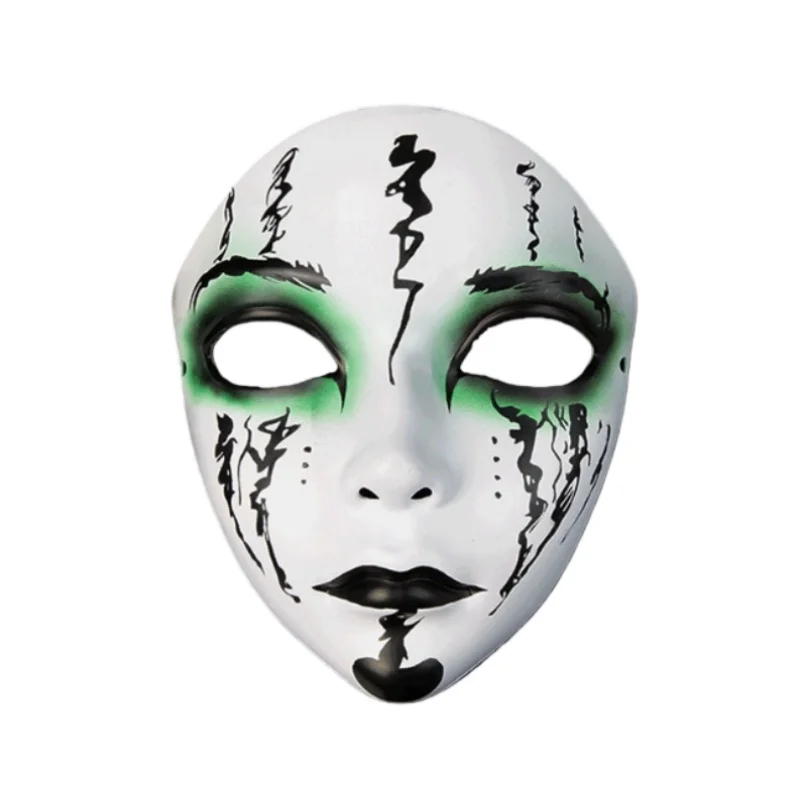 

Halloween Props Cosplay Adult Party Mask Full Face Chinese Style Hand Drawn Decoration Hanfu Accessories Makeup Ball Women Mask