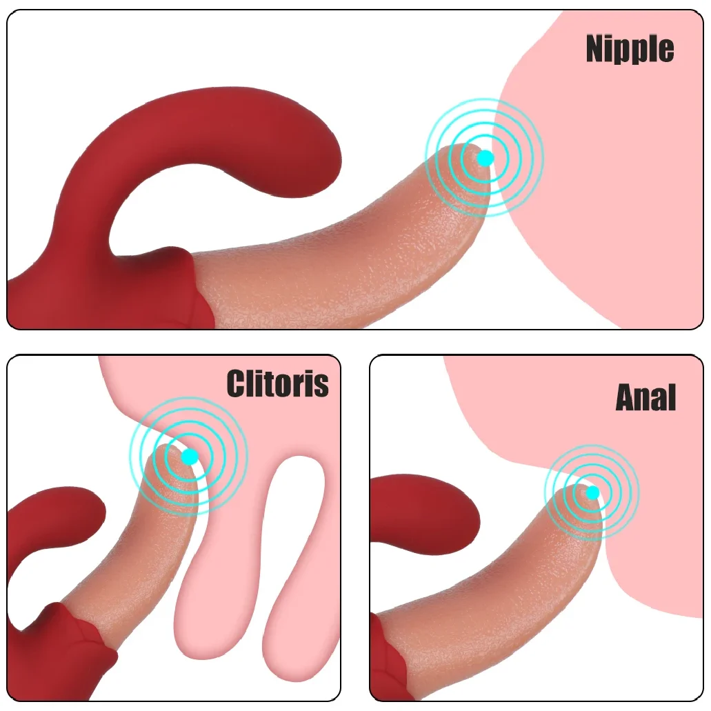 واقعية الفم هزاز للنساء تحفيز البظر الجنس عن طريق الفم الإناث النشوة الجنسية آلة الجنس الكبار الجنس لعب للنساء شعبية