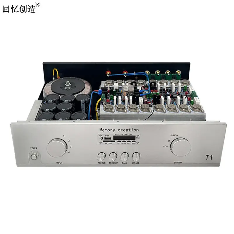 

Memories of Creation T1 Flagship Audiophile-Grade Lossless Bluetooth Home High-Fidelity Stereo HiFi Tube Amplifier