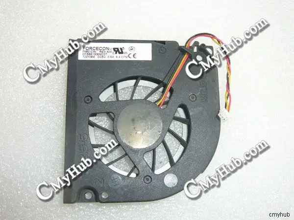 For Dell Inspiron 6000 6400 9300 FORCECON DFB551305MC0T F860-CW F850-CW DC5V 0.5A 3Wire 3Pin CPU Cooling Fan