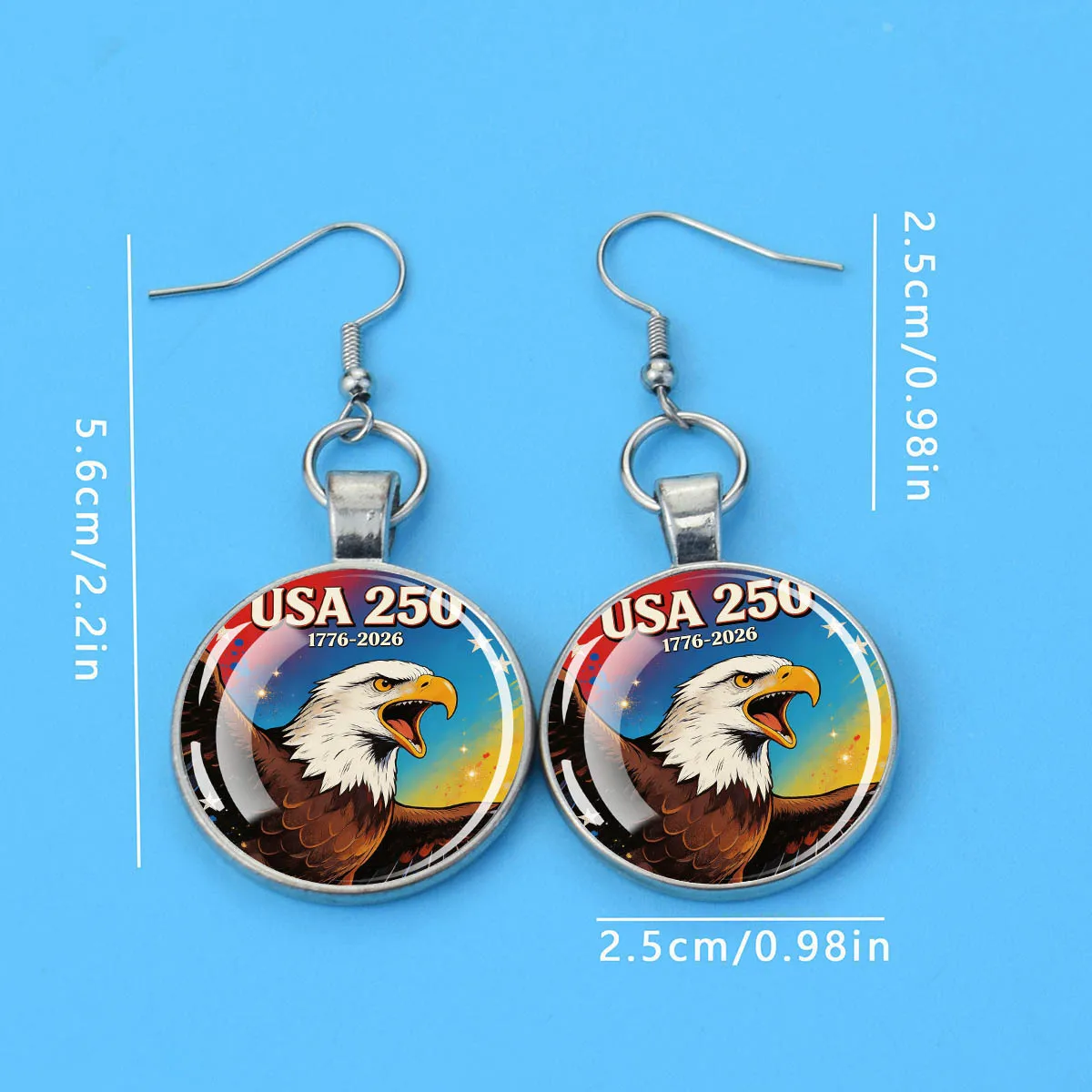 1pair White Sea Sculpture Pattern Earrings Fashionable and Exquisite Glass Paste Hanging Earrings for Animal Enthusiasts Gift