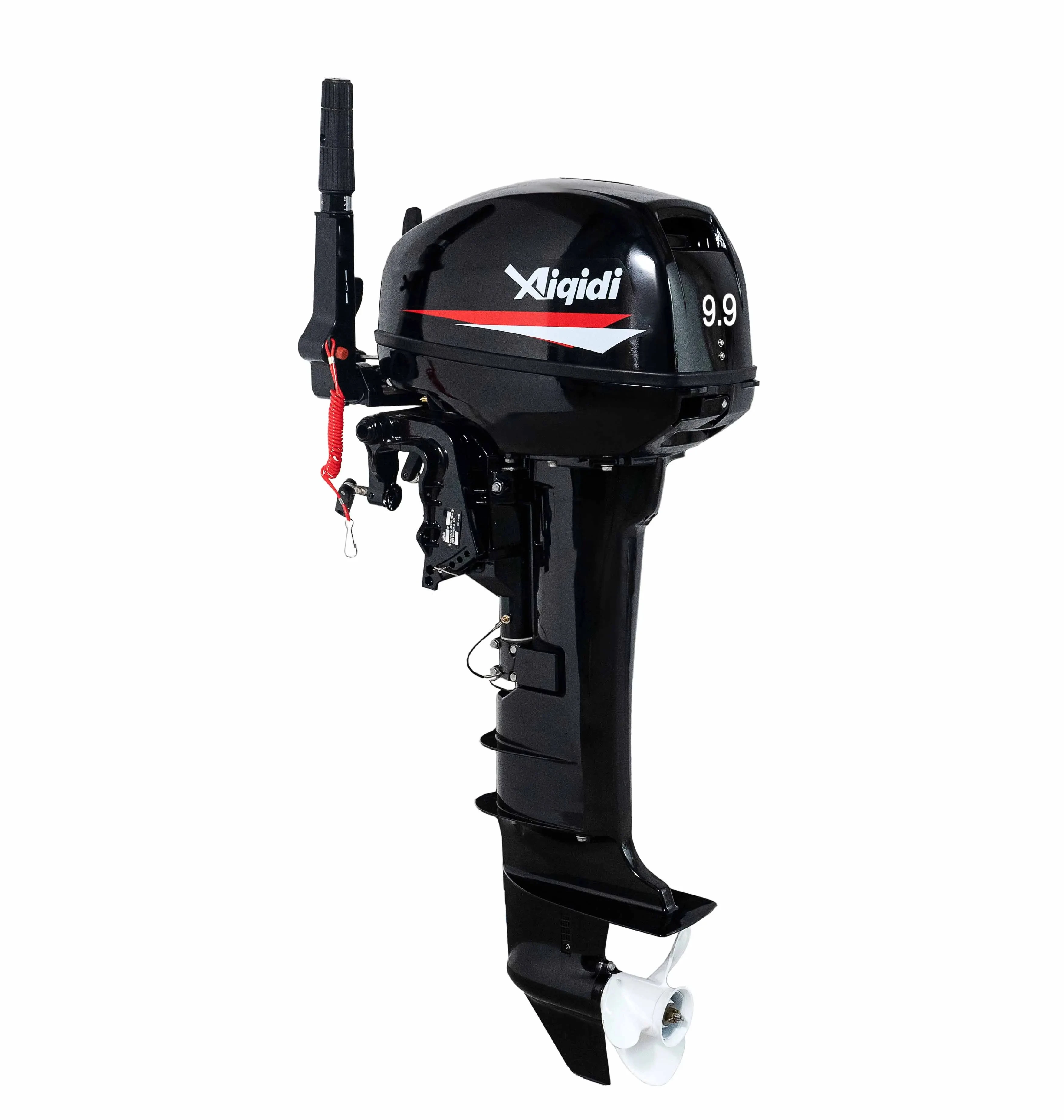 

9.9HP 2Stroke Outboard Motor 2 Cylinders Tiller Handle Boat Engine Water Coolings System for Boats Kayaks