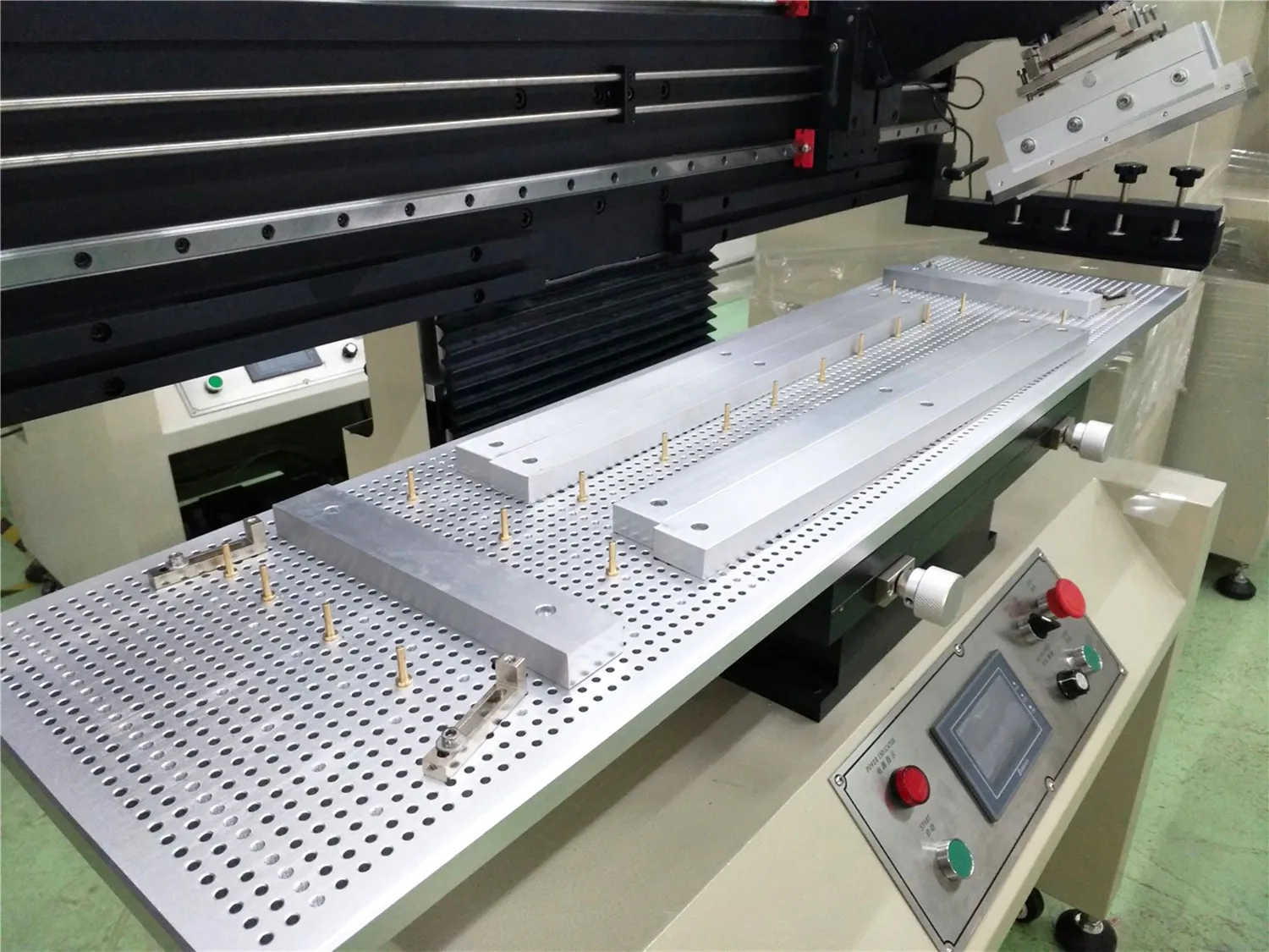 SMT Production Line SMT PCB Stencil Printer Solder Paste Printing Machine Semi Automatic PCB Stencil Printer