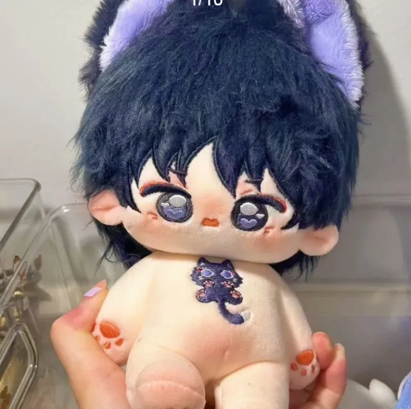 

20cm Game Genshin Impact Wanderer Balladeer Figures Plush Cartoon Anime Peluche Cotton Doll Toys for Children Adults