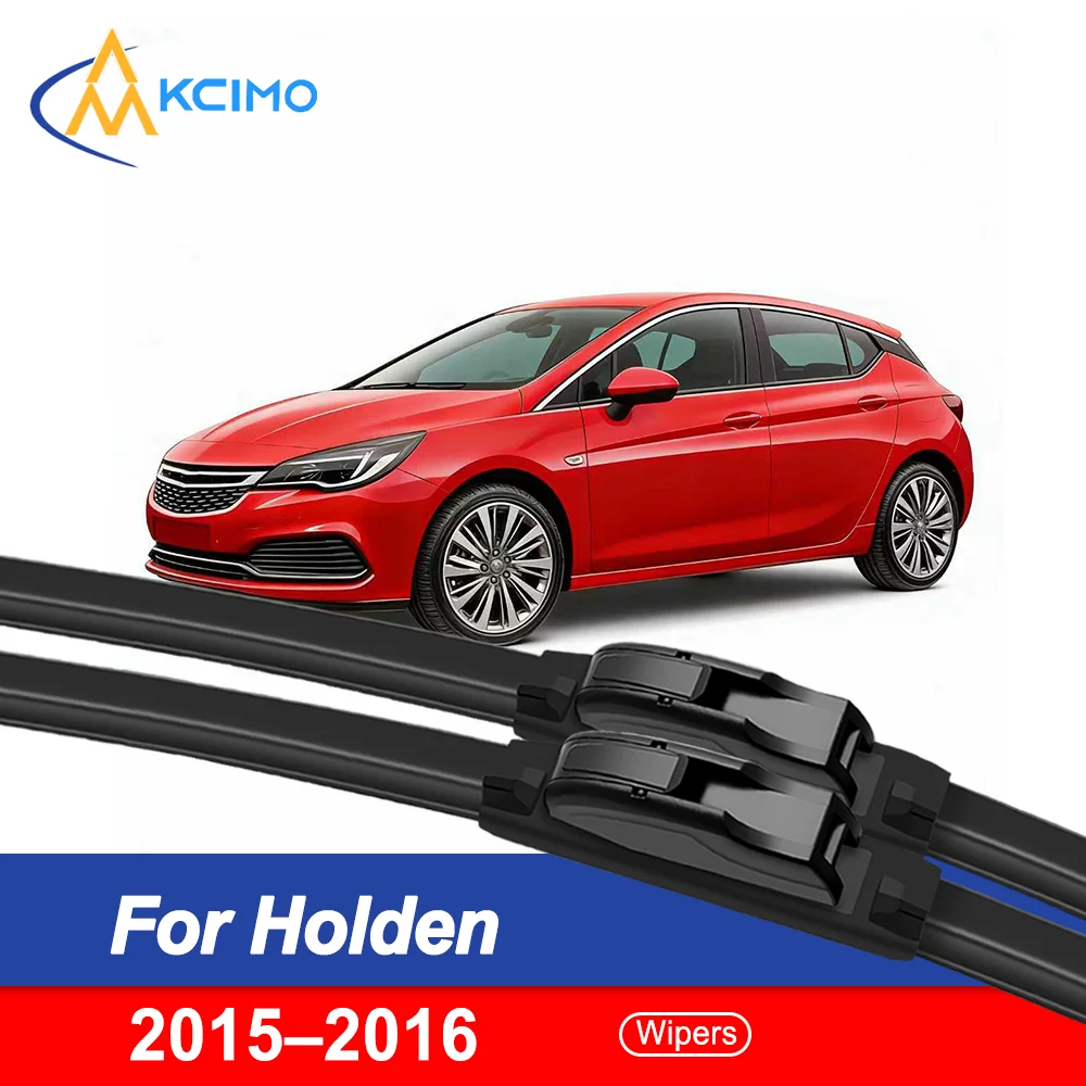 

Flat Windshield Wiper Blades for Holden Astra PJ / Opel Astra K 2015–2016 – Front 2-Piece Set, Low Noise