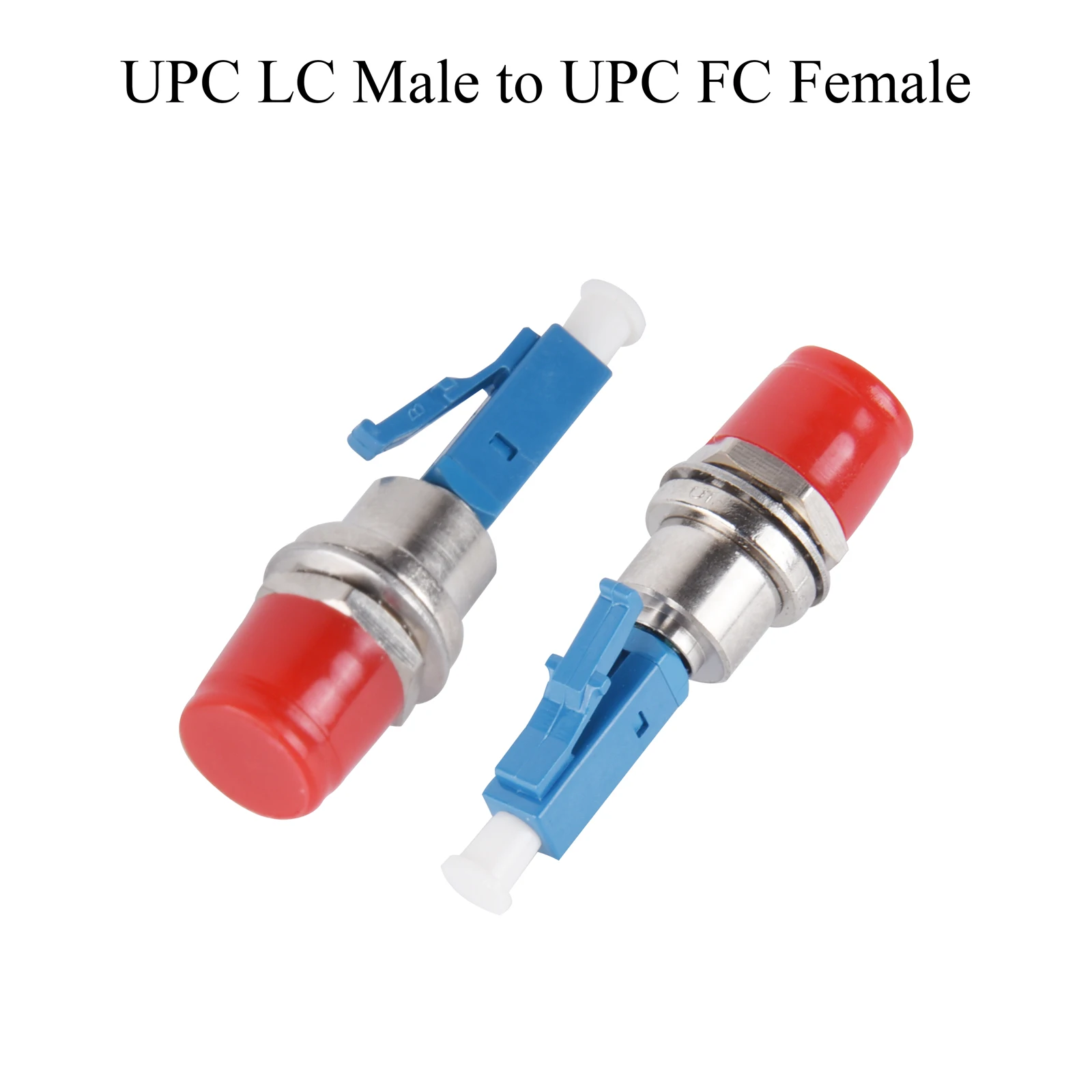 5Pcs Fiber Optic APC/UPC FC/LC/SC/ST Male/Female to UPC LC/SC/FC/ST Female Adapter Single-mode Converter Hybrid Connector