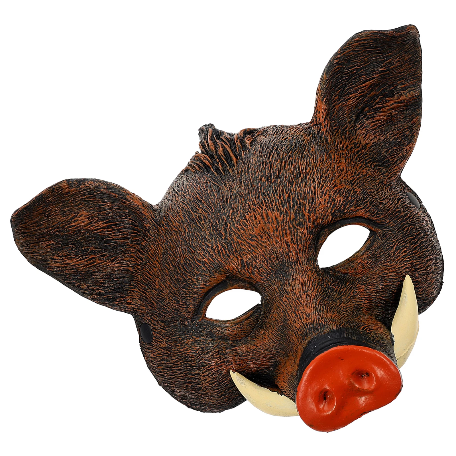 Máscara de javali selvagem material pu premium para festa de carnaval de halloween cosplay festival de máscaras acessório decorativo ao ar livre