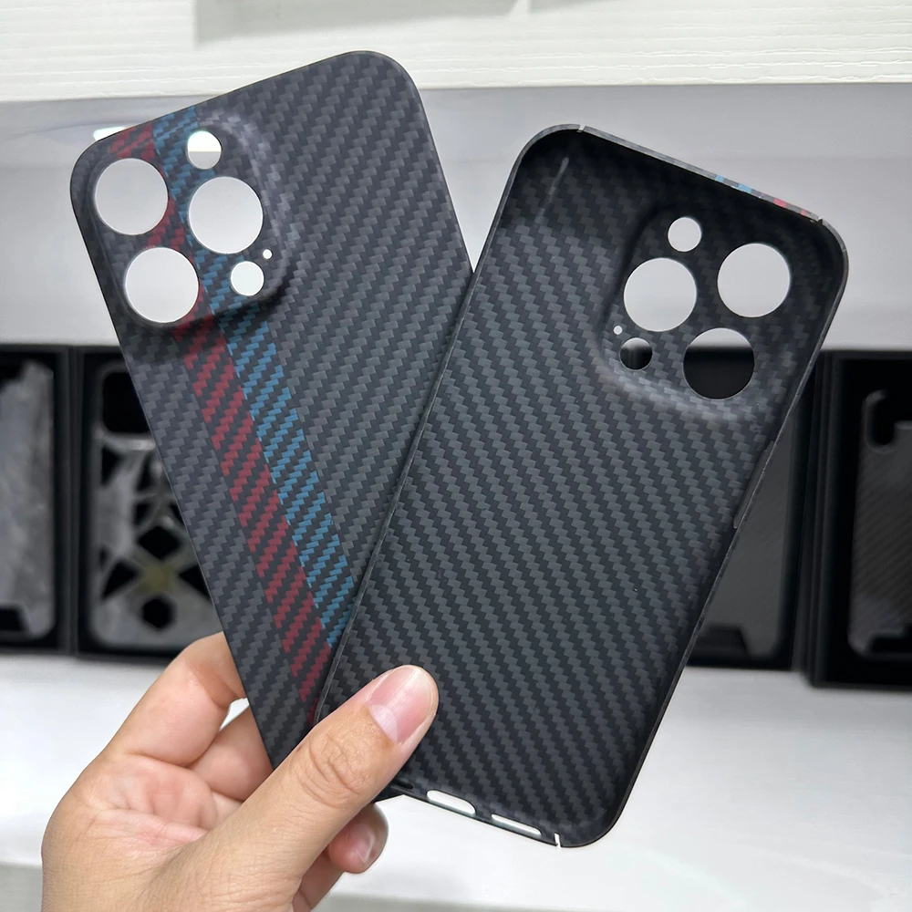 New Real Aramid Fiber Carbon Fiber Phone For IPhone 12/13/14 Pro Max IPhone14 14Pro 14Promax 13Pro 12Promax Case Cover