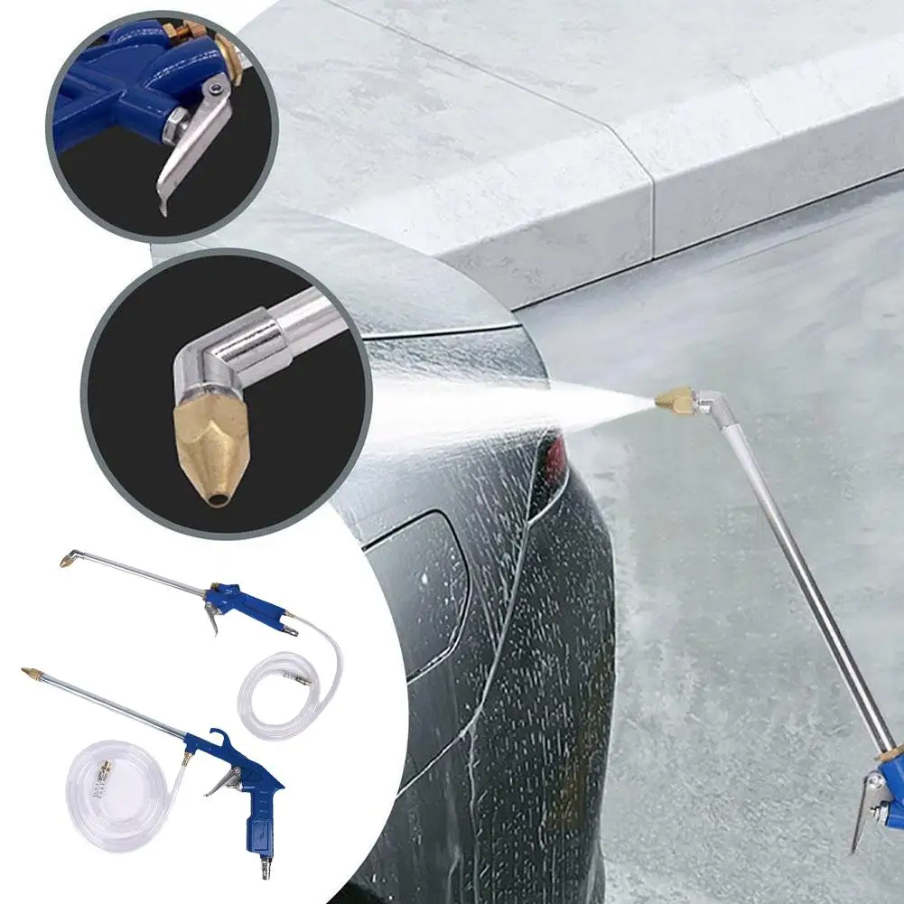 

Pneumatic Cleaning Gun High-pressure Spray Gun, Car Engine Oil, Dirt, Water, And Air Dual-purpose Adjustable Air Pressure Dust