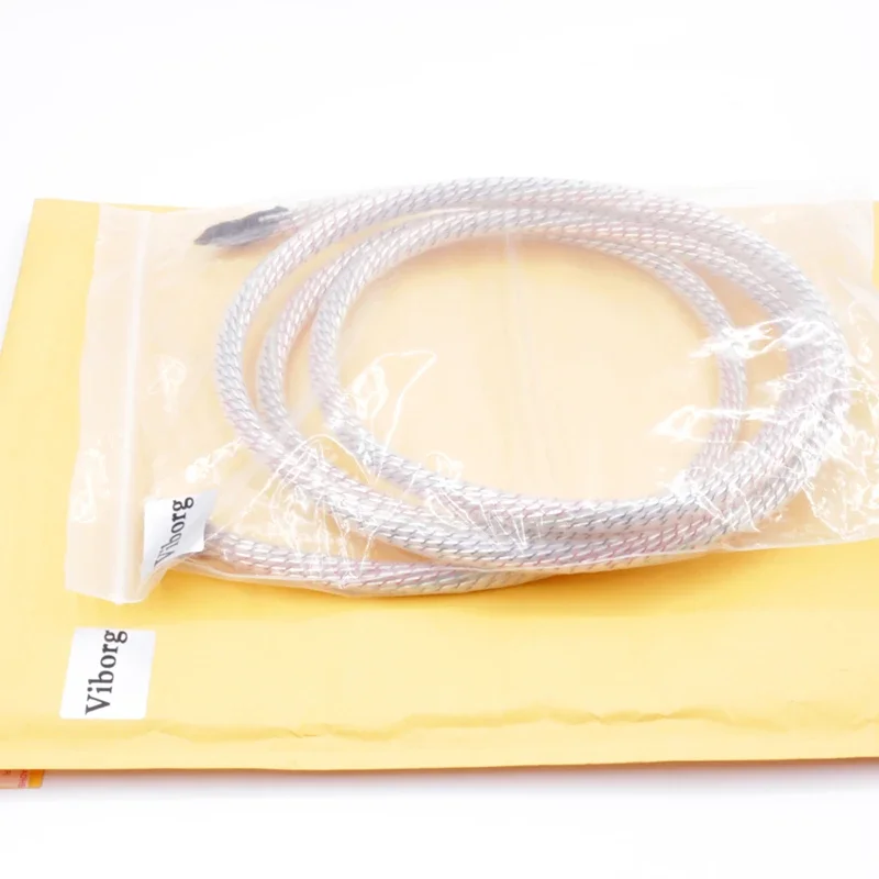 Hi End Audio 5N OFC Silver plated Power Cord US Amplifier CD Player power cord  for DIY power cable