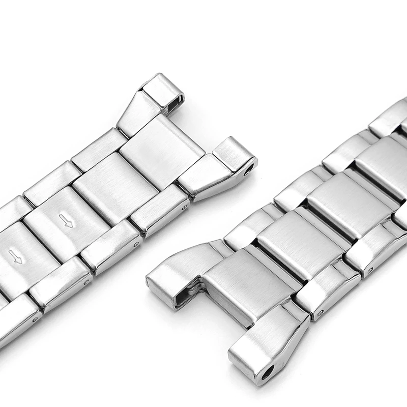 For Casio Watch Band GST-W300 400G B100 S300 S310 S120 S110 W100G W110 Metal Strap 304 Stainless Steel Watch Band Bracelet