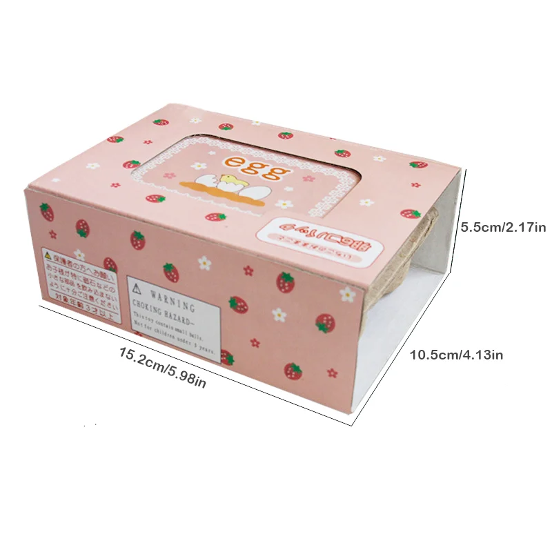 Uova di simulazione della casa dei giochi per bambini in legno, giocattoli da cucina, set di uova, accessori per la casa dei giochi