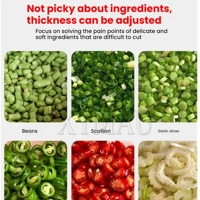 قطاعة خضروات كهربائية صغيرة، قطاعة جزر، قطاعة شيوف وكرفس، قطاعة خضروات أوتوماتيكية، قطاعة بصل