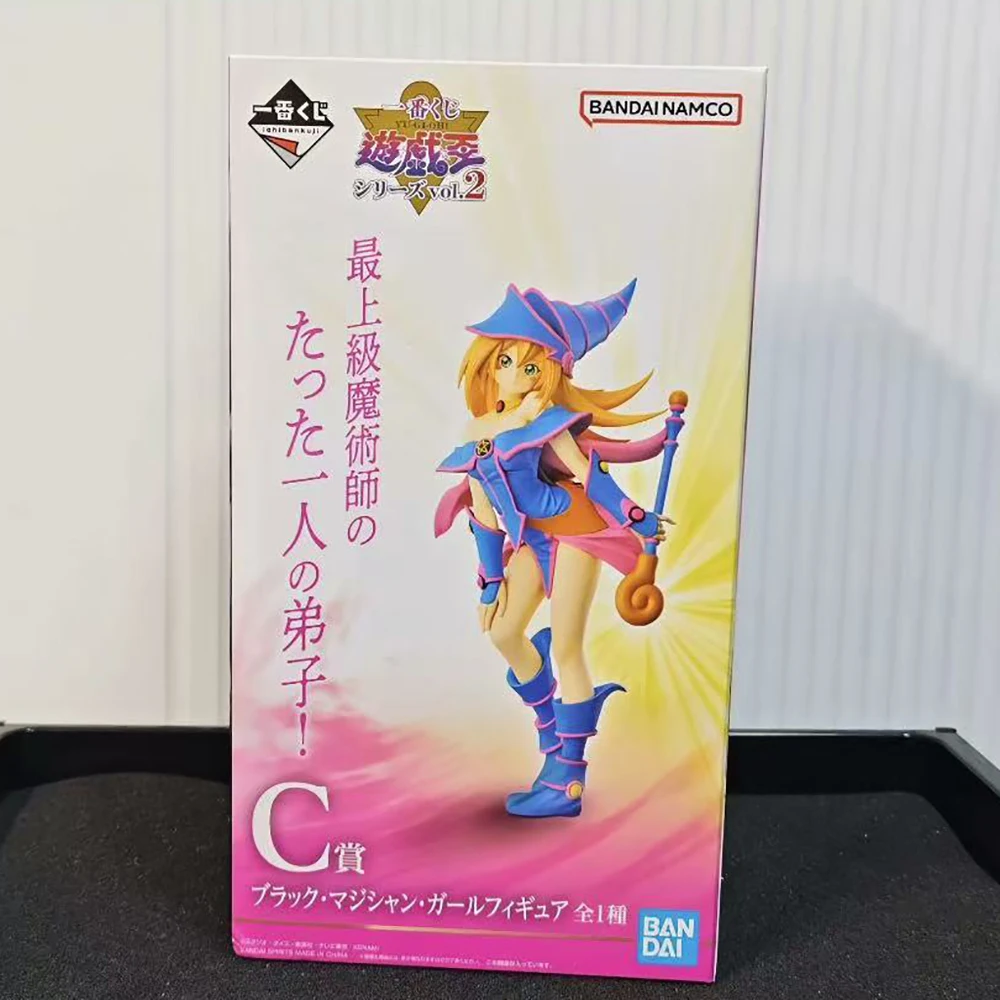 

100% оригинал в наличии Bandai Spirits Ichiban Kuji Yu-Gi-Oh! Дуэль Монстры Черный Волшебник Девушка Аниме Фигурка Модель Фигурки