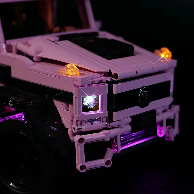 RC DIY LED 조명 키트, LEGO J903 테크니컬 럭셔리카 로고 빌딩 블록 세트 (LED 조명만, 블록 모델 없음)