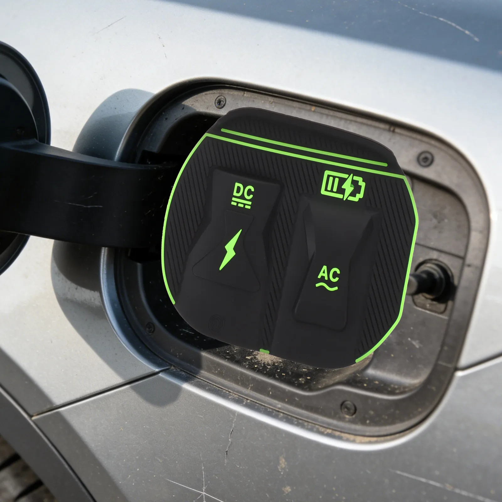 

Ev Charging Port Cover Waterproof Dustproof Rainproof Protective Cover for Electric Vehicle Car Chargers Outdoor Use Charging