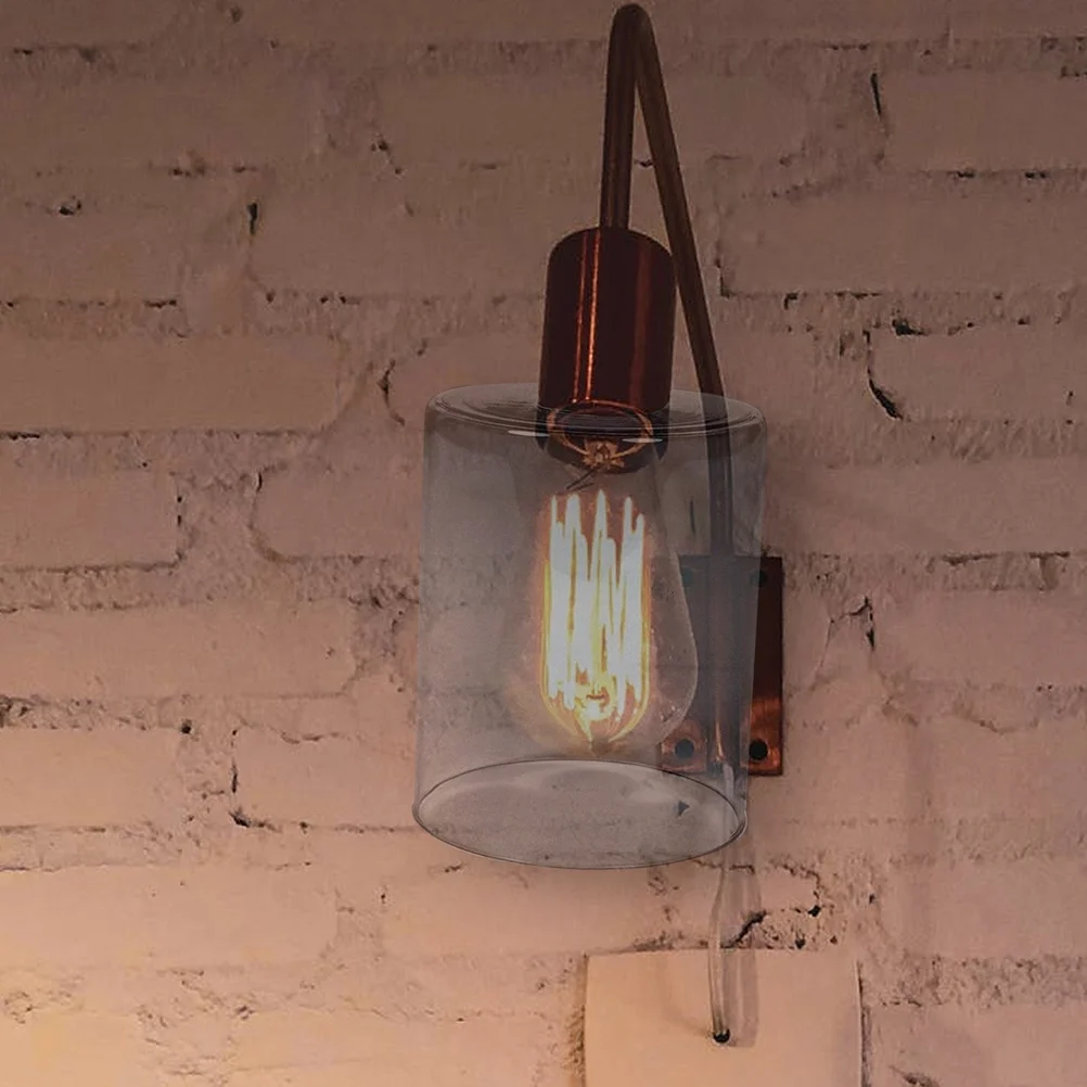 

3 шт., стеклянный абажур, подвесной светильник, гладкая поверхность, длительный срок службы, простой дизайн, теплая атмосфера для домашнего декора