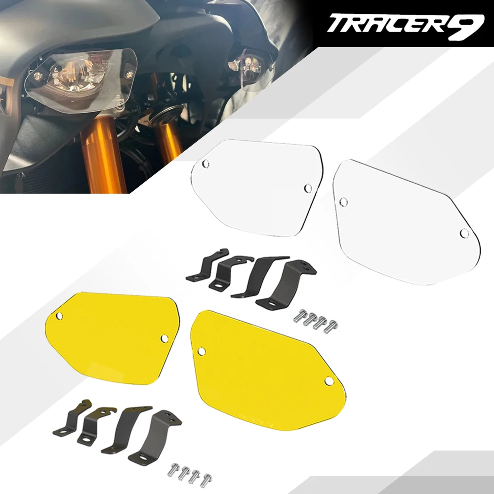 

Motorcycles Auxiliary Light Guard For Yamaha Tracer 900GT 9GT Tracer 9 GT 2021-2024 Lower Headlight Spotlight Fog Lamp Protector