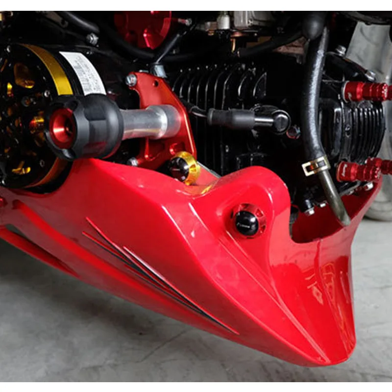 ملحقات الدراجة النارية لـ MSX125 SF MSX125SF غطاء حماية المحرك تحت القلنسوة أغطية سفلية هدية مقلاة البطن