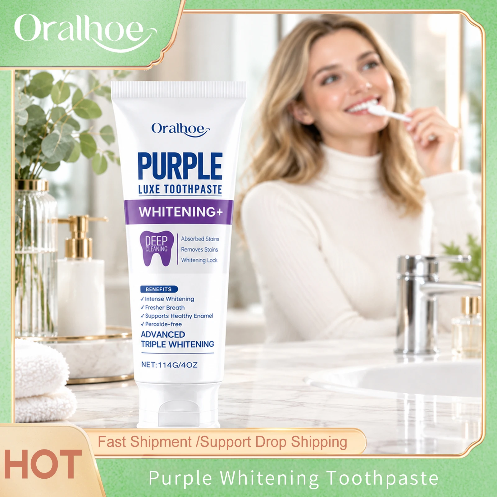 Teeth Whitening In Korea - معجون أسنان بالنعناع لتنفس منعش وتنظيف