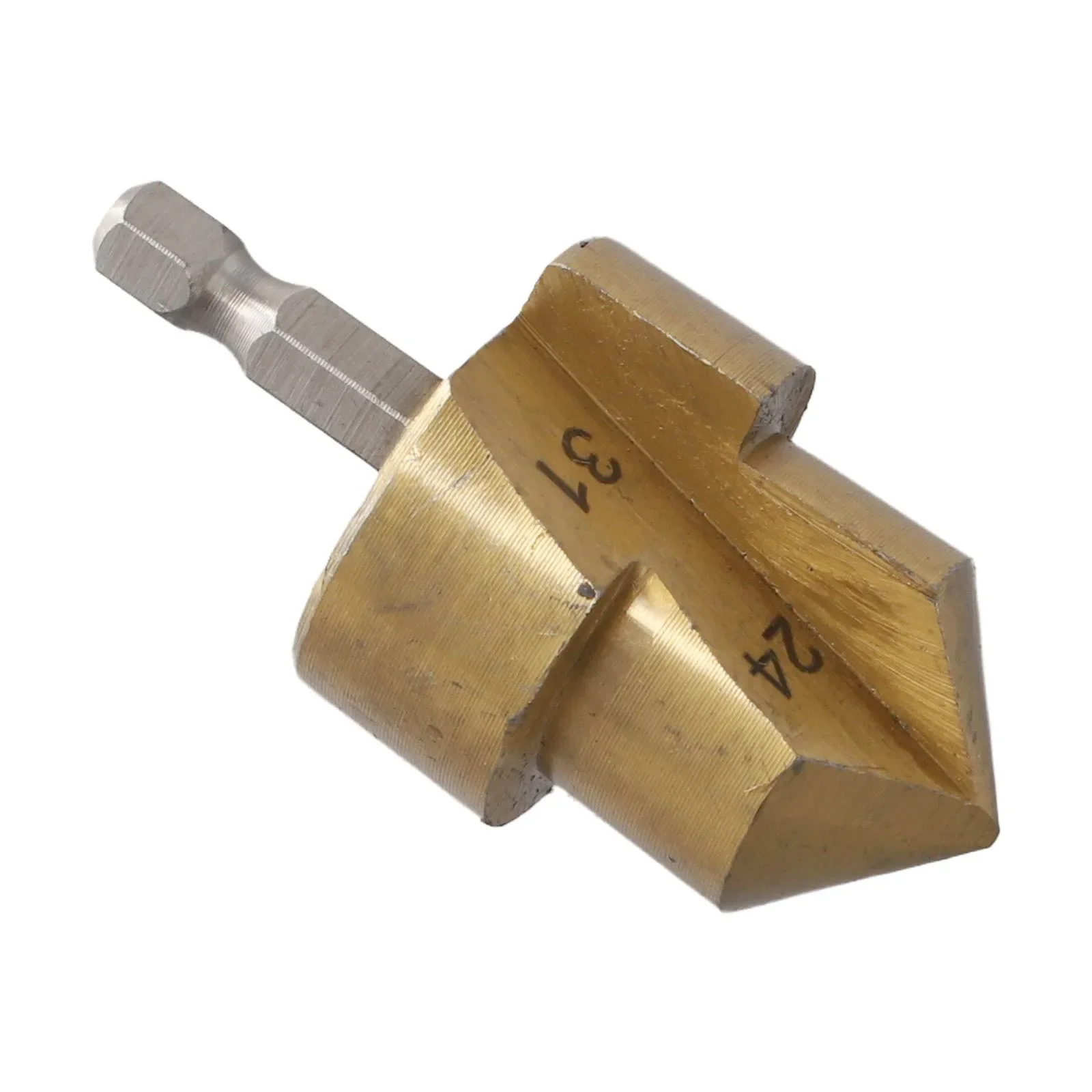 Hexagonal Shank Punching Tool for Plumber Repairing, Water Pipe Expansion Broca, 6.35mm, 20mm, 25mm, 32mm, 2mm, 3 Flauta, 1Pc