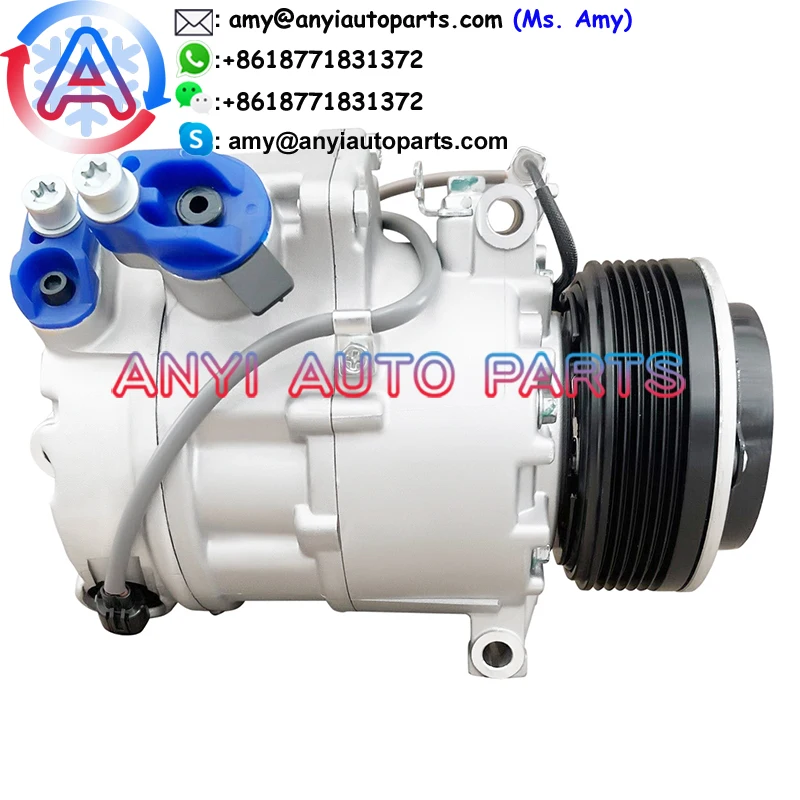 China Factory   COM754 CSE717 CSE717C 6PK Auto ac compressor for BMW X5 3.0L E 2007-20109185142 9195972 CARLISLE 3024501